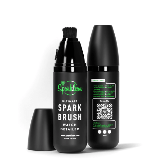 SparkBrush: Cepillo Suave para Joyas y Relojes